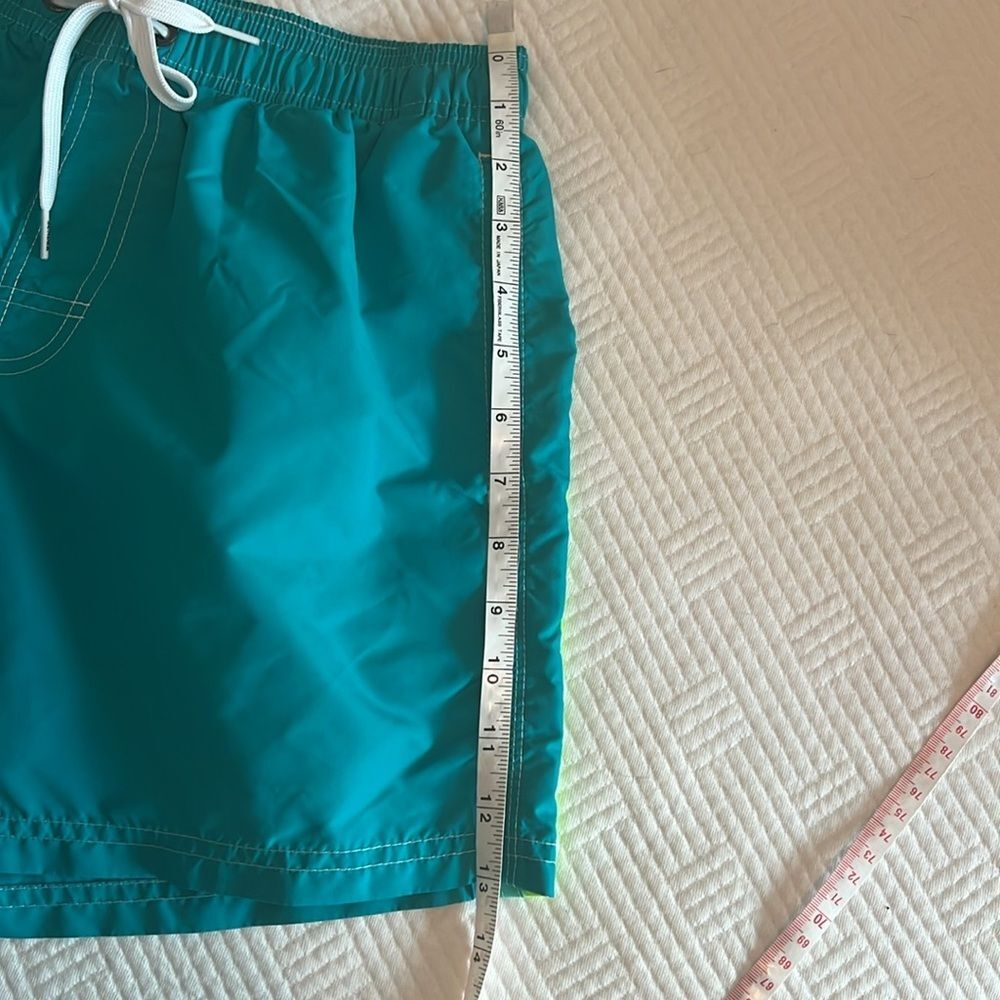 Sundek Boys Teal Beach Lined Swim 14" Trunks. Size Medium. - Picture 4 of 5